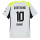 Maillot de foot Borussia Dortmund Julian Brandt #10 Extérieur vêtements 2025-26 Manches Courtes Maillot de foot Borussia Dortmund Julian Brandt #10 Extérieur vêtements 2025-26 Manches Courtes